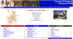 Desktop Screenshot of comuneverolengo.it